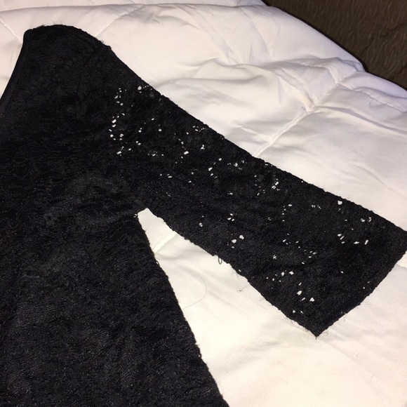 Black Lace Top - Picture 2 of 3